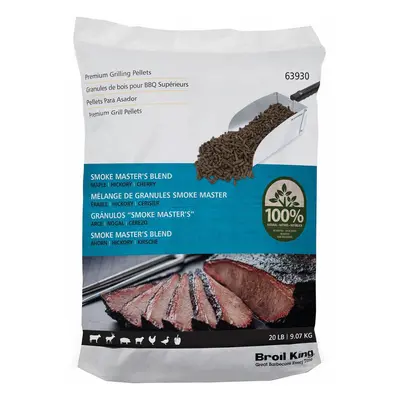 Broil King Smoke Master's Blend 9kg Pellets – Holzkohle/Briketts/Grill Anzünder