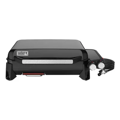 Weber Slate GP 56 Gasgrill Plancha – Plancha Grill – schwarz
