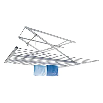 Stewi Jumbo Deckentrockner – Wäscheständer/Wäscheleine – grau