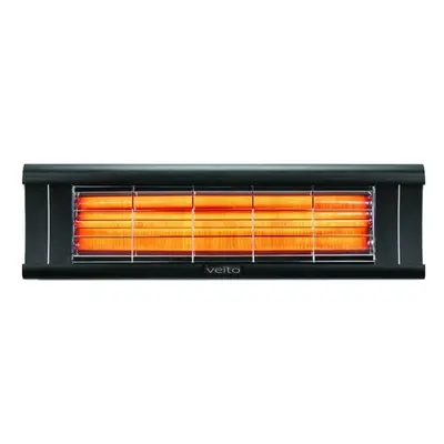 Veito Wandgerät Aero Heizstrahler – schwarz
