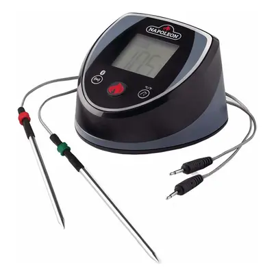 Napoleon Bluetooth Thermometer + 2 Sonden – Holzkohle/Briketts/Grill Anzünder – schwarz
