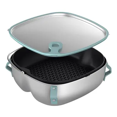 Philips HD9960/00 2-in-1-Set Zubehör Zubehör zum Dämpfen und Braten Airfryer Zubehör zum Dämpfen und Braten – Friteuse Zubehör –