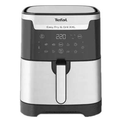 Tefal Easy Fry & Grill XXL EY801DCH Edelstahl Heissluft-Fritteuse – Airfryer - Friteuse
