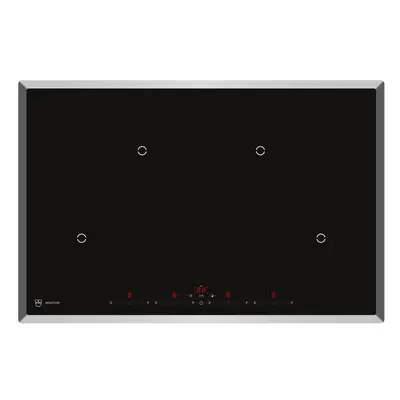 V-ZUG CookTopInduktion V4000 / 80 cm Glaskeramik-Kochfeld – Induktionskochfeld mit Touch-Display