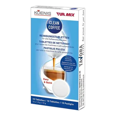 Turmix Clean Coffee für Kaffeevollautomaten Reinigungstabletten – Kaffeemaschine Entkalker