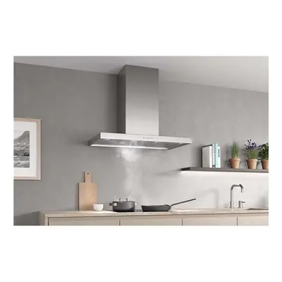 Wesco WHE Quadro Abluft Wandhaube-Dunstabzug – Wandhaube/Dunstabzugshaube Wand – edelstahl