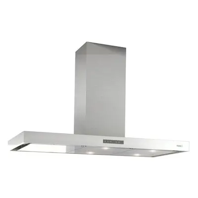 Wesco Quadro 7-120 Dunstabzug – Inselhaube/Dunstabzugshaube Insel – edelstahl
