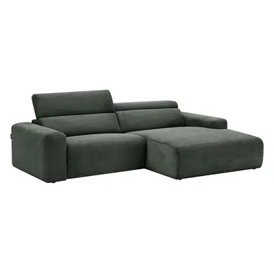 Ecksofa JUST 4 YOU RIO Stoff grün