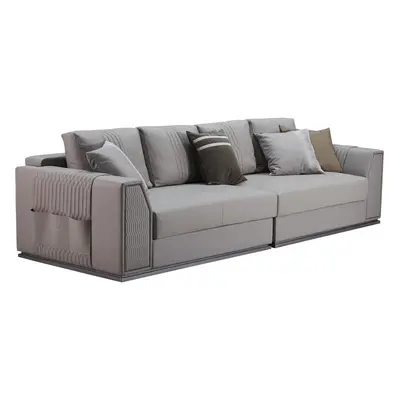 Design Einrichtung Möbel Sofagarnitur 3+2 Sitzer Couch Polster Set Textil Stoff
