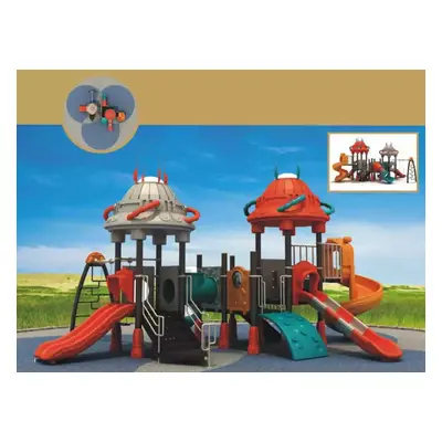Spielturm mit Rutsche Kletterwand Spielplatz Spiel Kletter Plätze Spielplätze