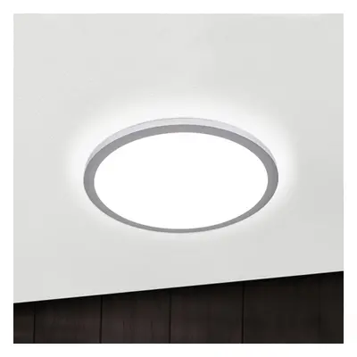 Titanfarbene LED-Deckenlampe Aria, dimmbar - 40 cm