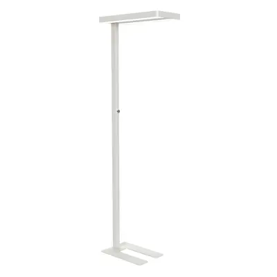 LED-Stehleuchte MAULjaval, weiß, 196 cm, dim, Standfuß