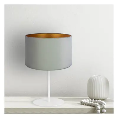 Tischlampe Golden Roller Höhe 30cm mintgrün/gold