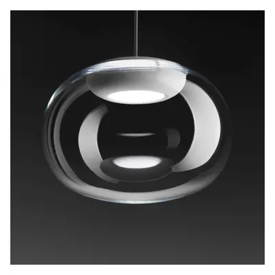 Stilnovo La Mariée LED-Hängelampe transparent/weiß