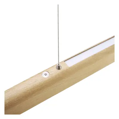 HerzBlut Arco LED-Hängelampe asteiche natur 130cm