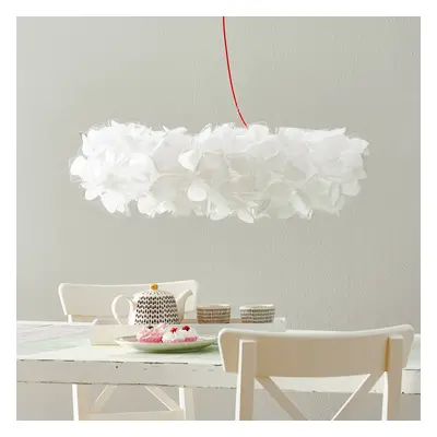 Slamp Hängeleuchte Clizia Mama Non Mama, Ø78cm, weiß/rot