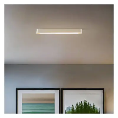 Deckenleuchte Soft, 63 x 6 cm, weiß, Aluminium, G13