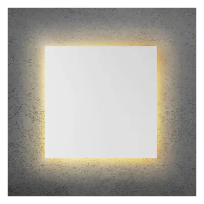 LED-Wandleuchte BLADE Q, weiß, 44 x 44 cm, Metall, dimmbar