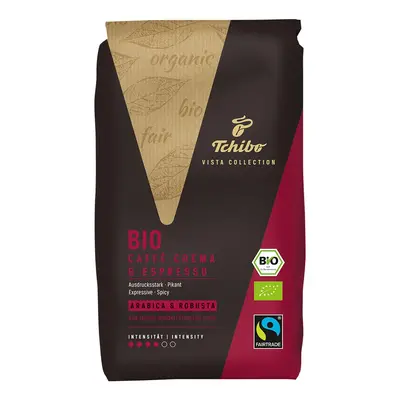 Tchibo Vista Collection - Bio Caffè Crema & Espresso 1kg - Ganze Bohne