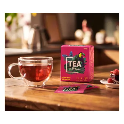 TEA by Tchibo Früchtetee Waldbeere - 8x 20 Teebeutel