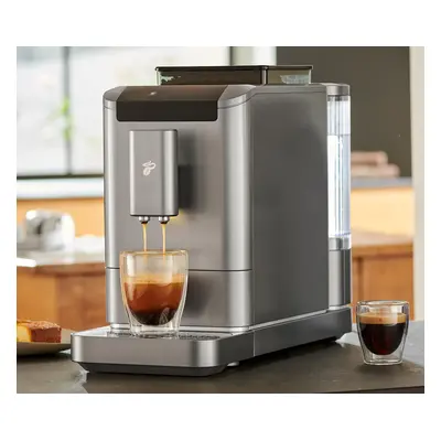 Tchibo Kaffeevollautomat »Esperto2 Caffè«, Titanium Silver