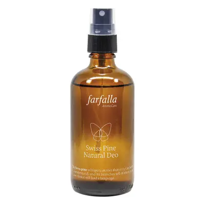 farfalla Swiss Pine Natural Deodorant, 100ml