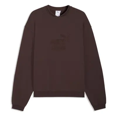 PUMA KING Sportstyle Sweatshirt Herren, Accessoires, Braun, XS