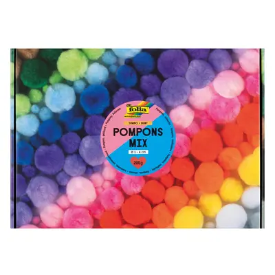 Pompons Mix Jumbo Pack « Multicolore »