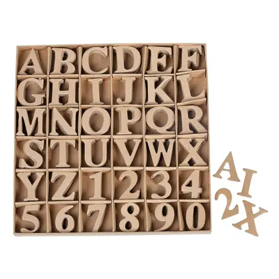 Assortiment de lettres et de chiffres VBS, 360 pc.