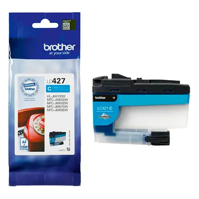 Cartouche d'encre brother pour imprimante textile PrintModa Studio HL-JF1 - Cyan, LC427C