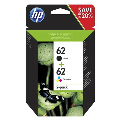 Hp Tinten Kombipack N9J71AE schwarz/color NR.62/C2P04AE, NR.62/C2P06AE