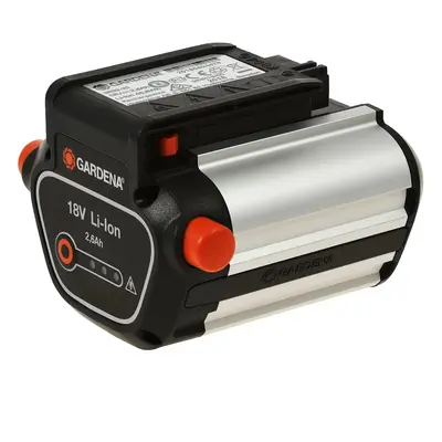 Gardena System Akku BLi-18 für z.B. Trimmer, Heckenscheren 18V 2,6Ah (9839-20) LED-Anzeige