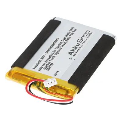 Akku nur kompatibel für Tigerbox Tiger Media 1233, Tigerbox Touch, Tigerbox Touch Radio Play Box