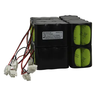 NC Akku passend für Braun Infusomat FM, Perfusor FM - 10er Pack