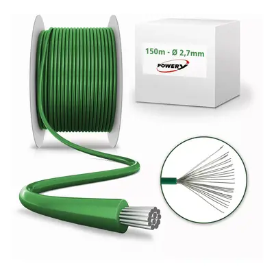 150m Begrenzungskabel kompatibel mit Mähroboter Gardena, Husqvarna Automower 2,7mm