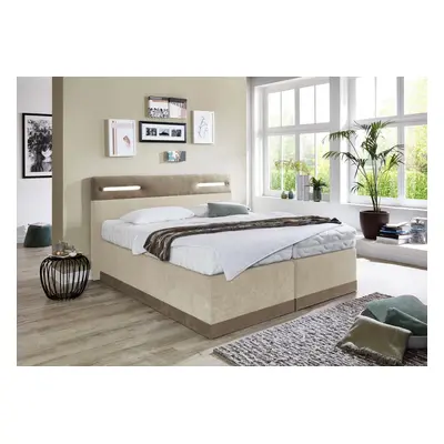 Westfalia Schlafkomfort Boxspringbett mit LED-Beleuchtung