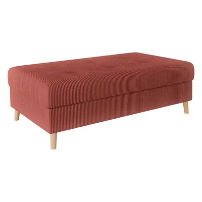 Home affaire Polsterhocker "CHARRE XXL, Steppung im Sitzbereich, Masse: B/T/H: 118/73/40 cm" passend zur Serie CHARRE, auch in C