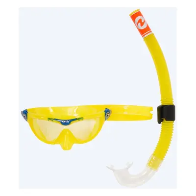 Aqualung Combo Schnorchelset für Kinder (4-8) - Combo Mix - Gelb/petrol
