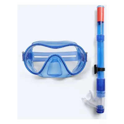 Watery Combo Schnorchelset für Junior (8-15) - Jubal - Blau - Snorchelsets für Kinder (4-16 Jahre)